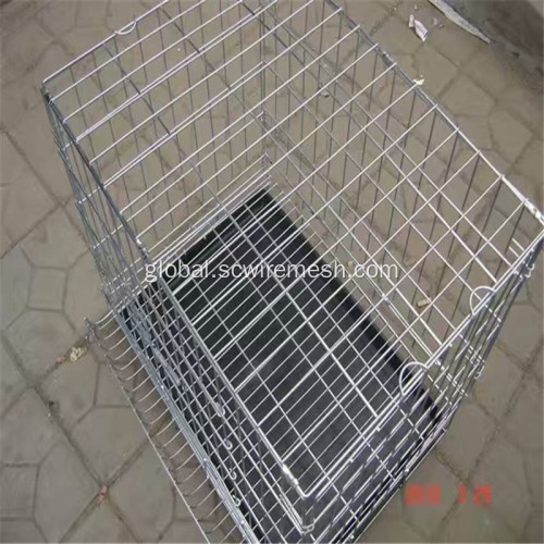 Metal Cage Material Wire Mesh Rabbit / Chicken Metal Cage Factory